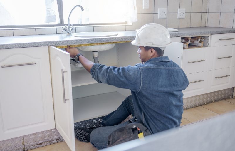 Products For Sink Installations in use